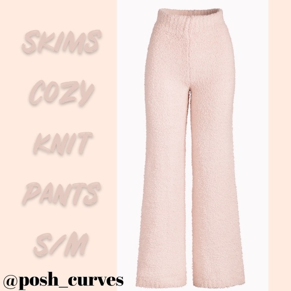SKIMS COZY KNIT PANTS—DUSK. SIZE S/M. NWT - Picture 9 of 10